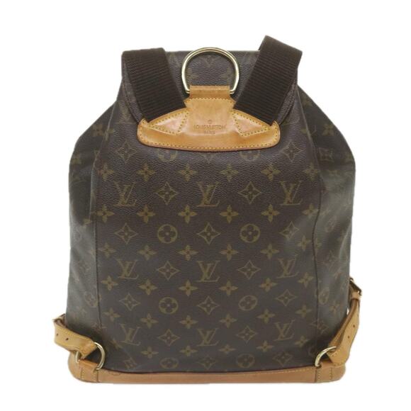 LOUIS VUITTON Monogram Montsouris GM Backpack M51135 - Picture 2 of 16